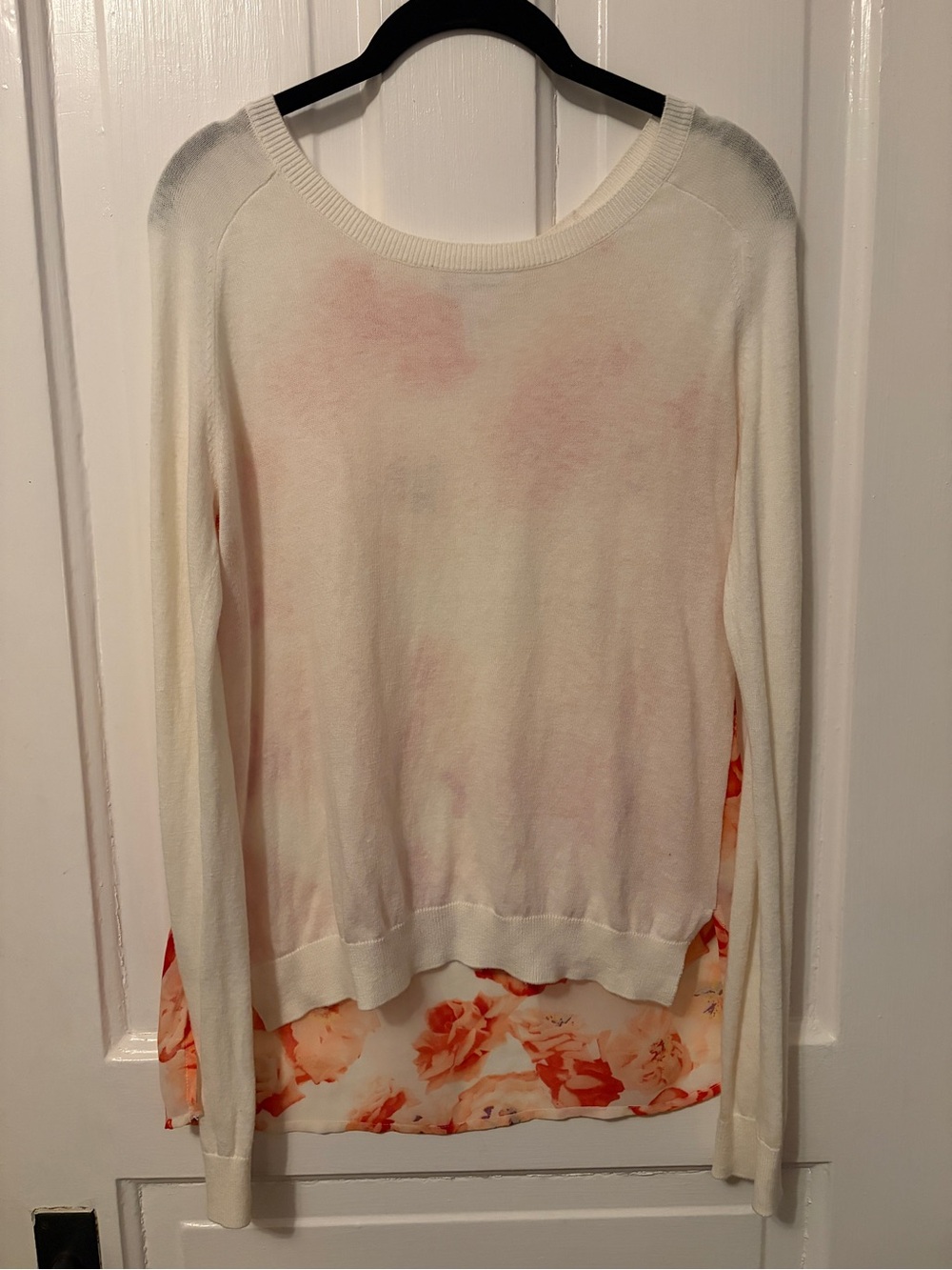 BCBGeneration Cream Sweater